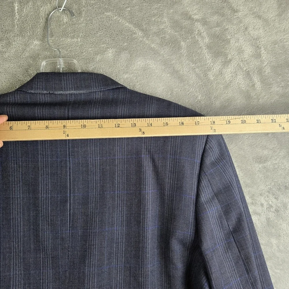 Vintage Louis Roth Blazer Jacket Mens 42R Gray USA Tailored Classic Business